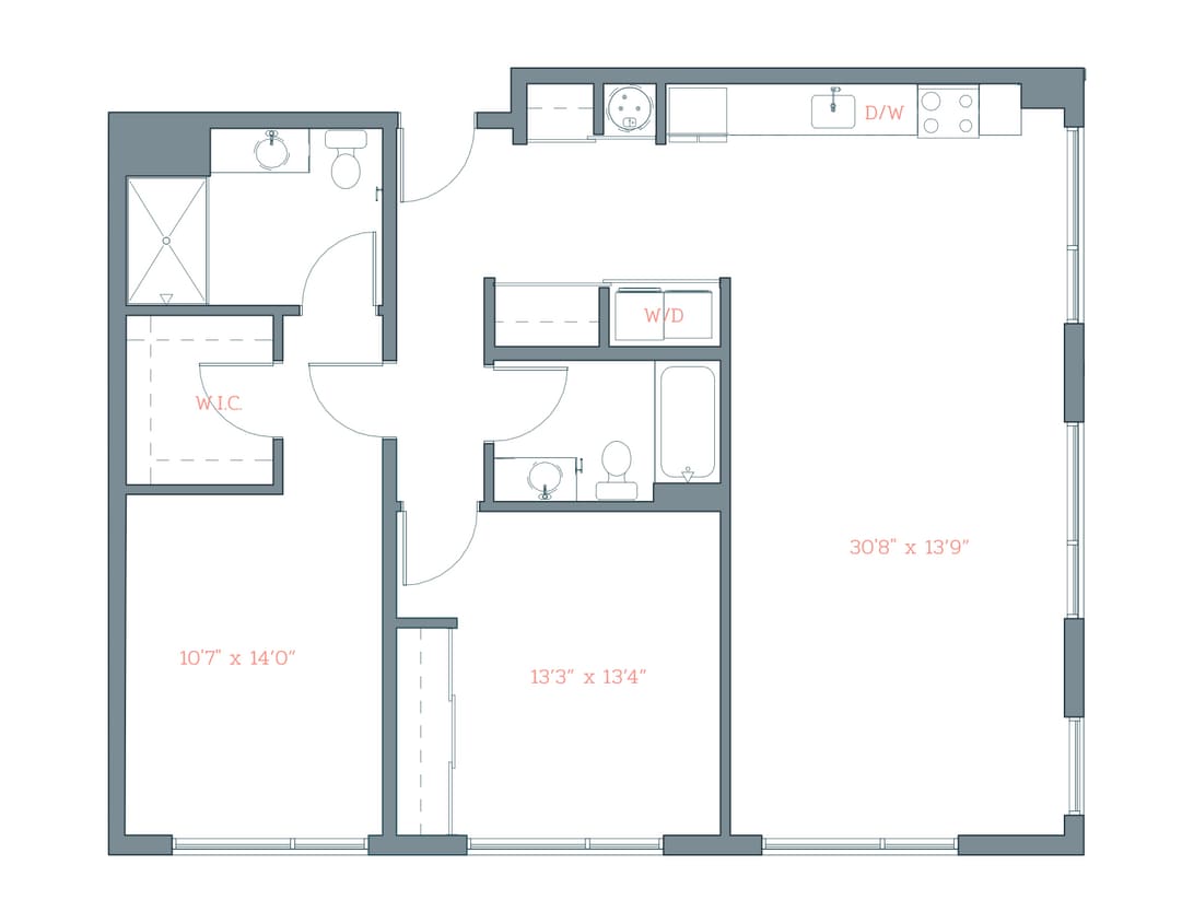 Floor Plan - The Platform_Unit B6