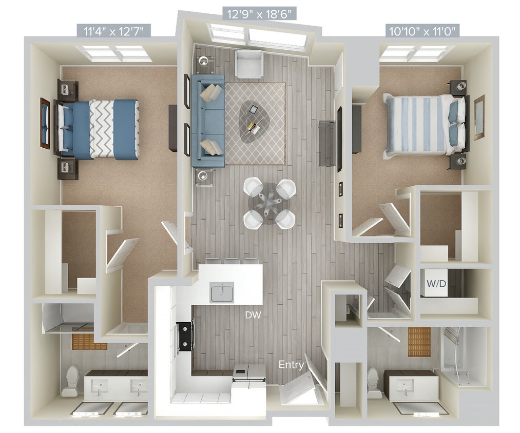 Floor Plan - B5-1106