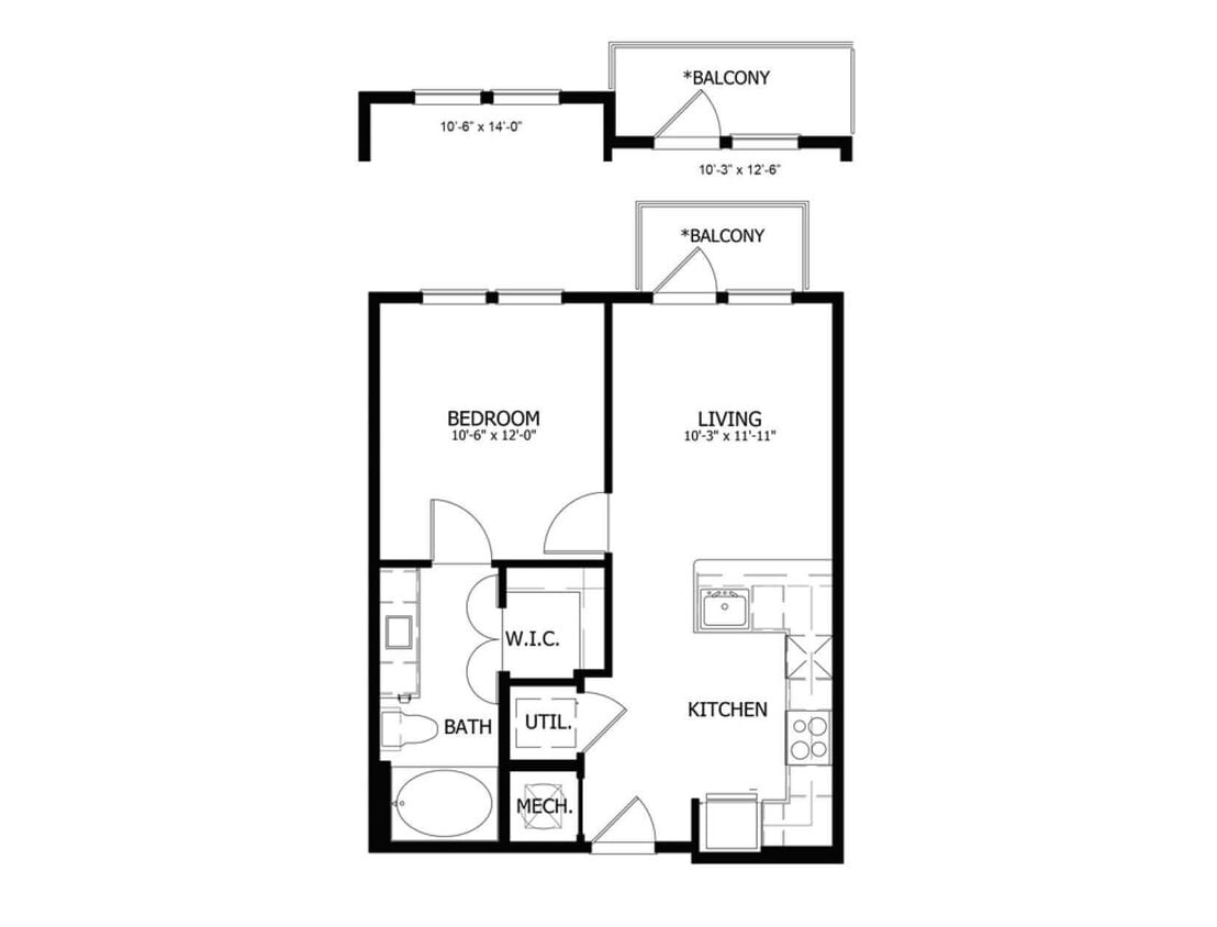 Floor Plan - Stag’s Leap 8A1