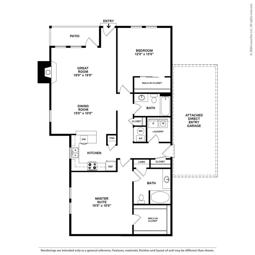 Floor Plan - The Dogwood - Premium