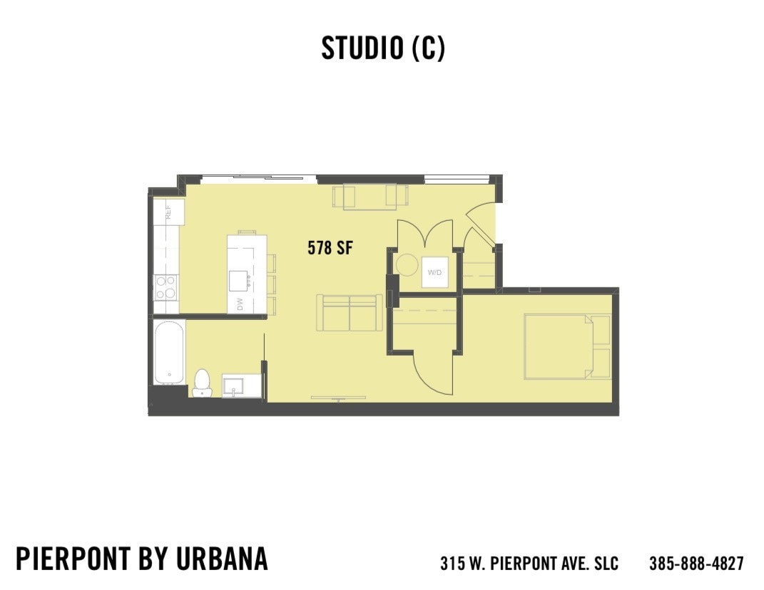 Floor Plan - STUDIO (C)