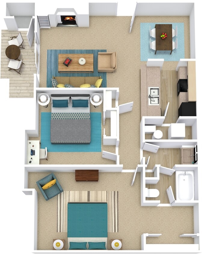 Floor Plan - The Sorrento