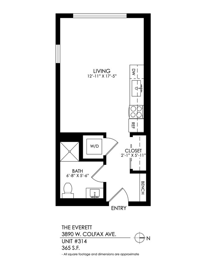 Floor Plan - Studio
