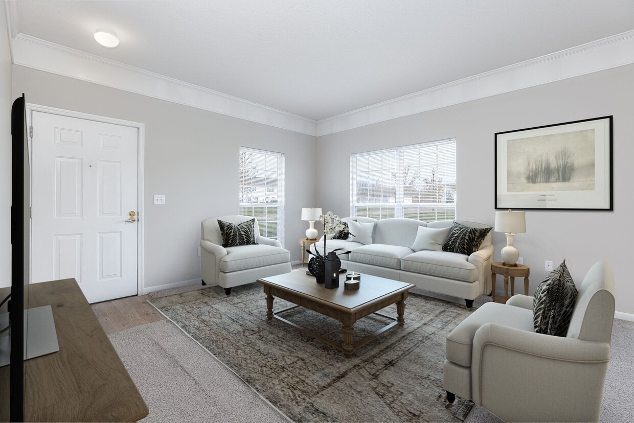 Floor Plan - 2 Bedroom Garden, Ground Floor