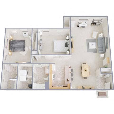 Floor Plan - The Clipper -  Standard