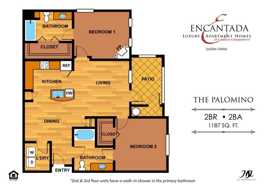 Floor Plan - The Palomino (B2)