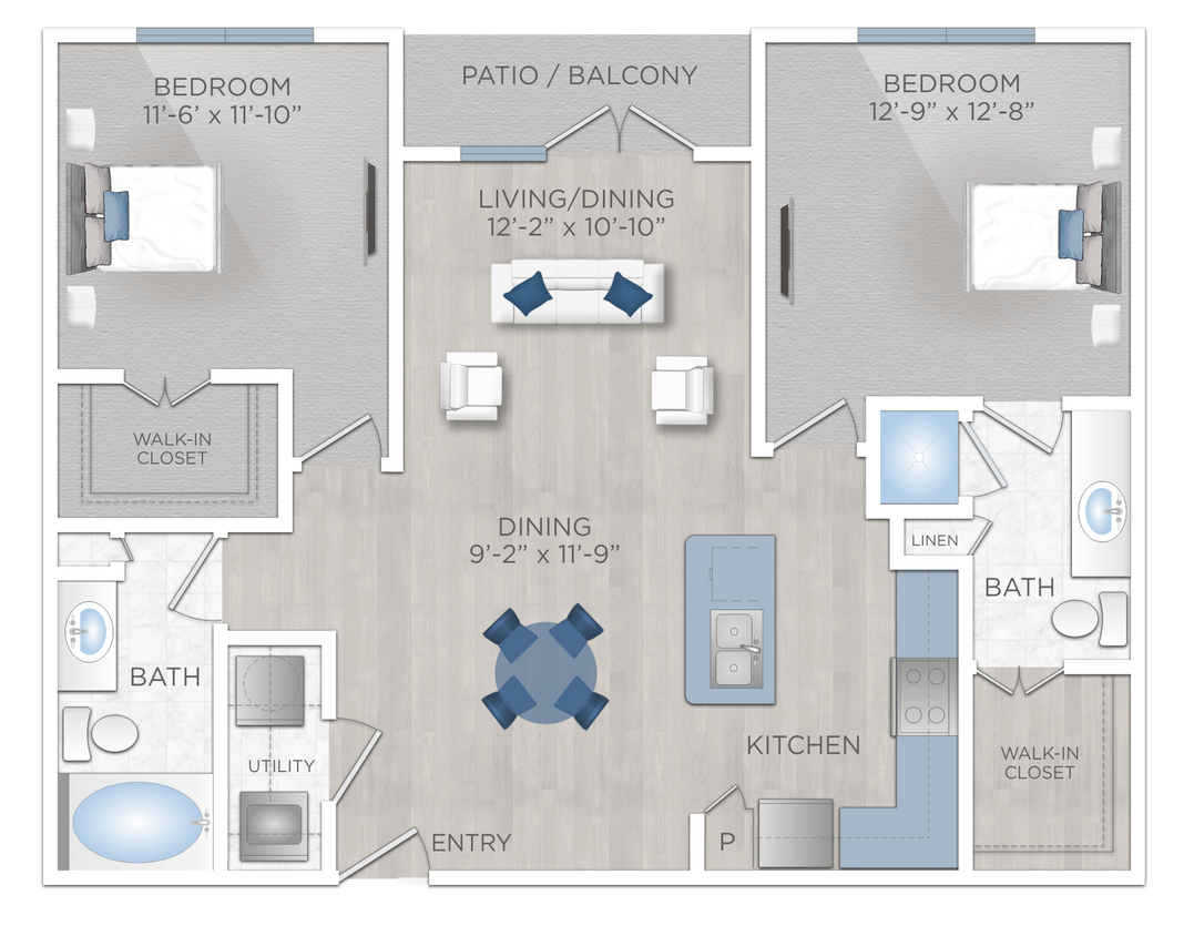 Floor Plan - (B1)