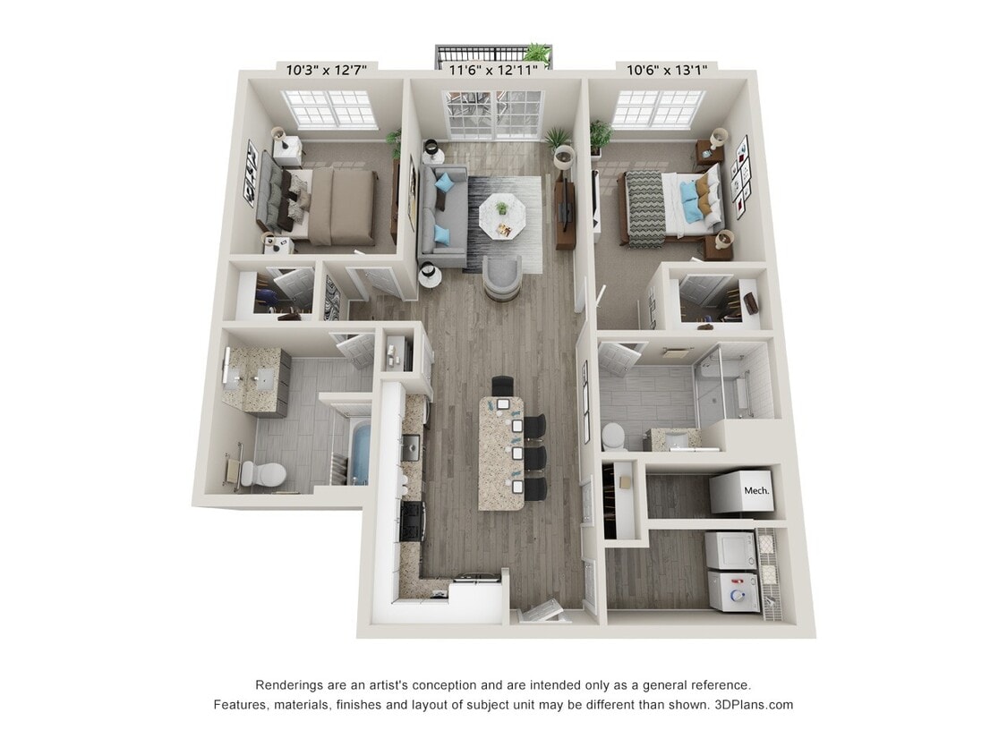 Floor Plan - The Archway C