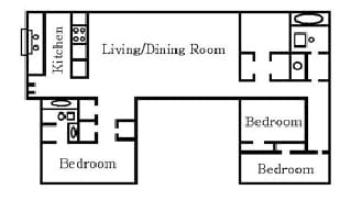 3BR/2BA - 3/2
