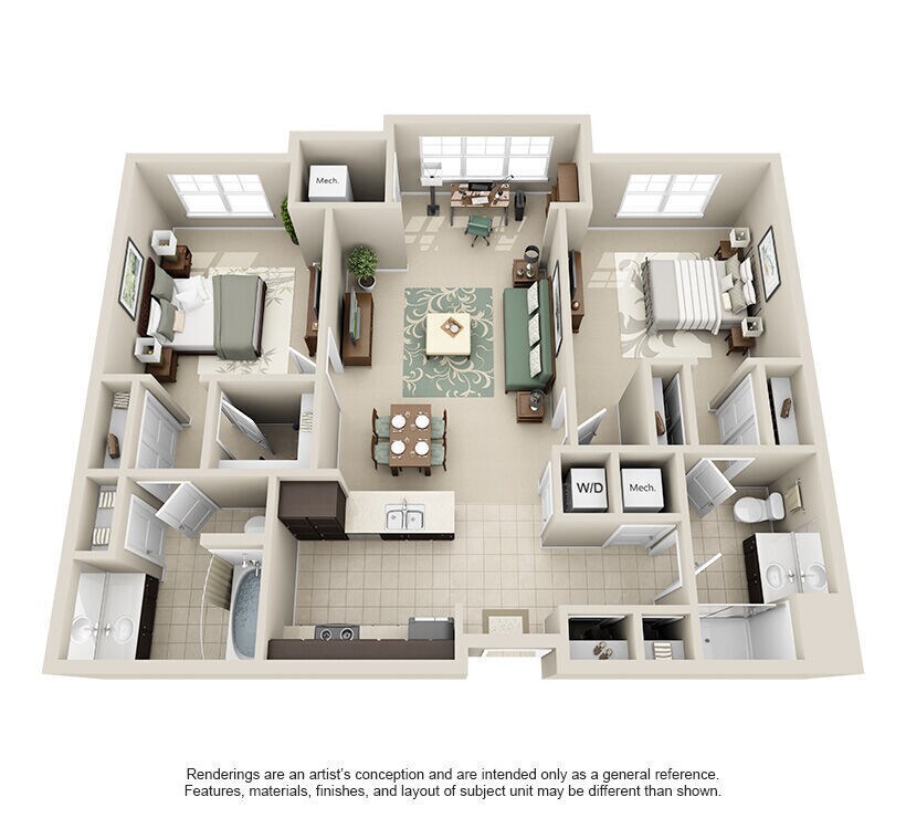 Floor Plan - Essence with Sunroom