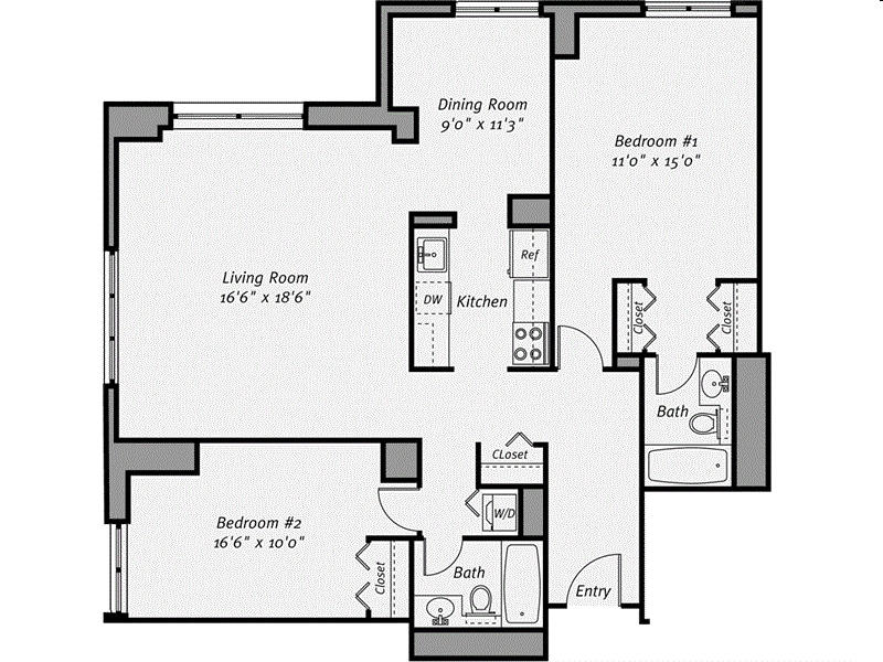 2BR/2BA - B6