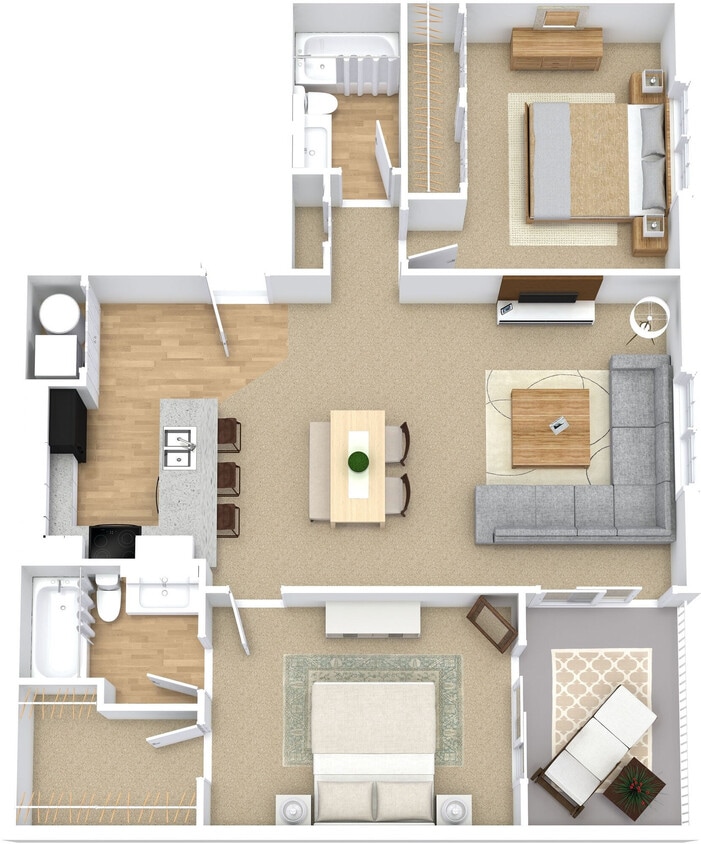 Floor Plan - The Jasmine Renovated