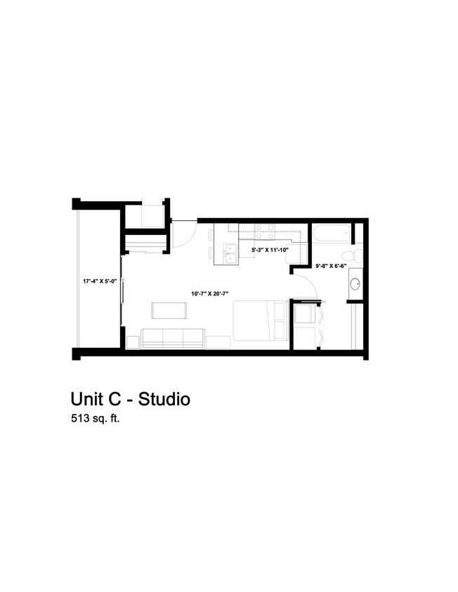 Floor Plan - Unit C