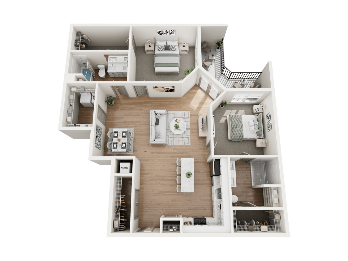 Floor Plan - The Mulbery