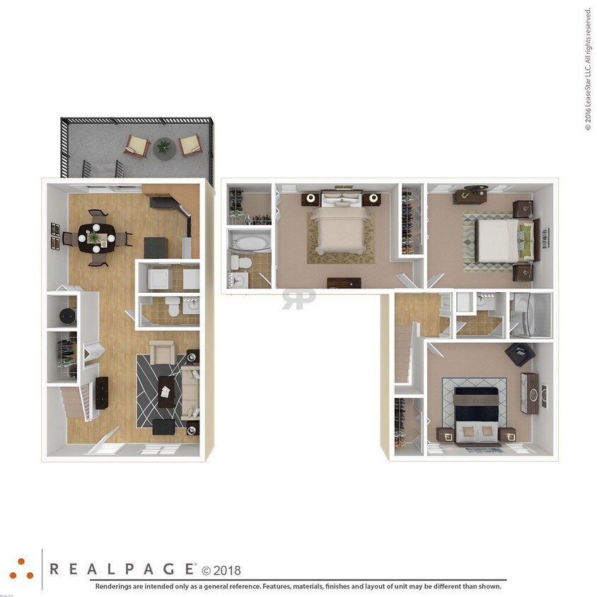 Floor Plan - 3 BR