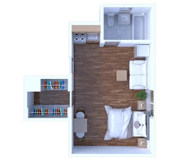 Floor Plan - Studio Floor Plan S7