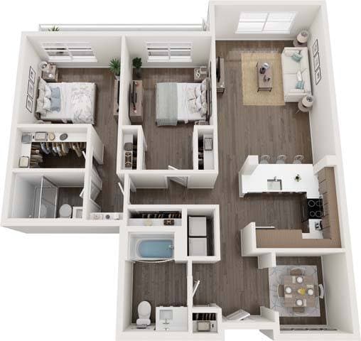 Floor Plan - B2HD2