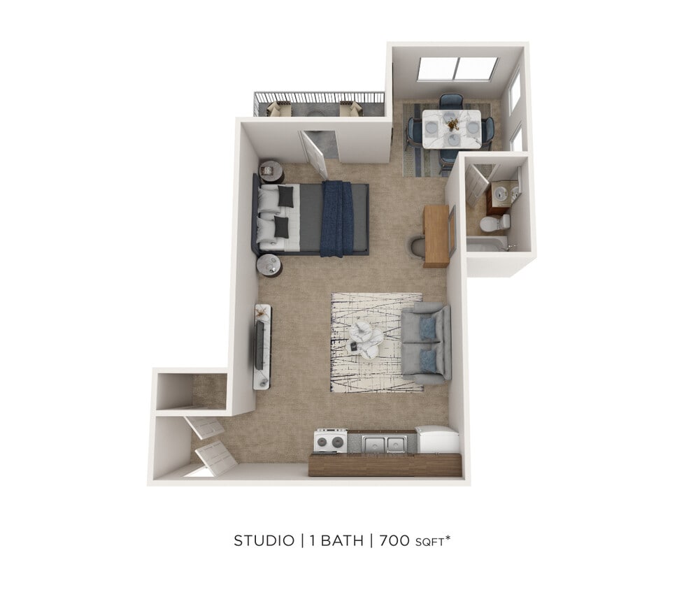 Floor Plan - Studio