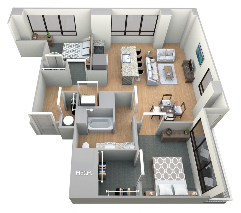 Floor Plan - Riverside