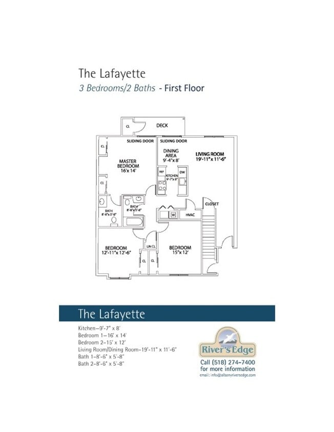 Floor Plan - Lafayette Renovated
