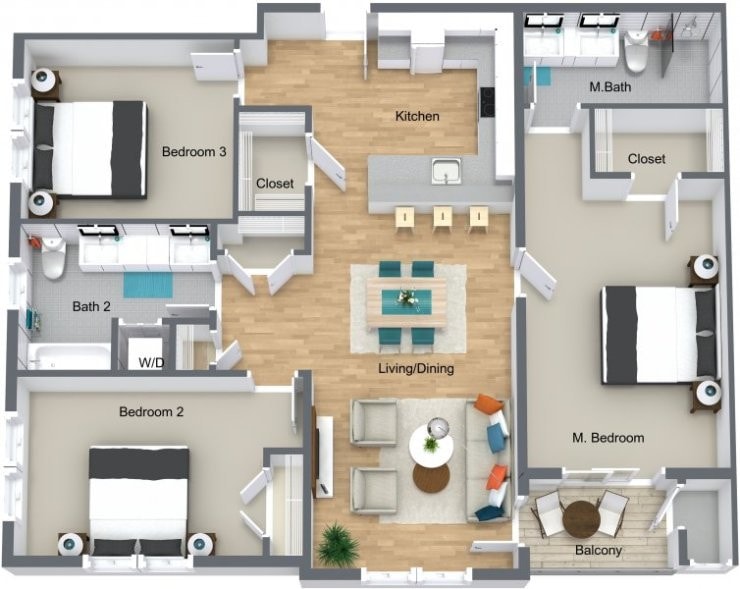 Floor Plan - Cedar