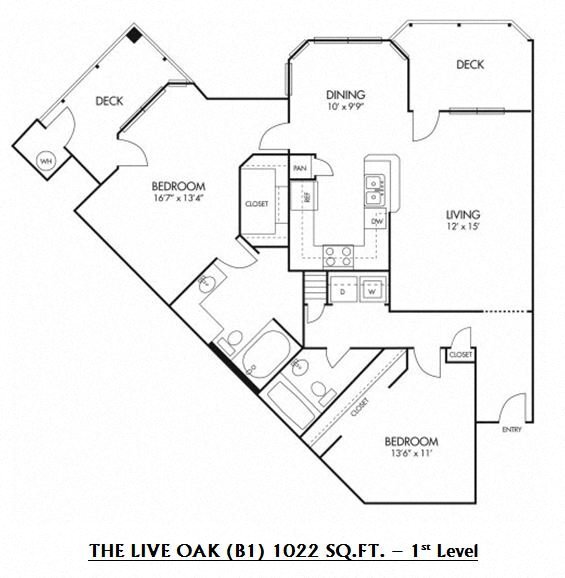 Floor Plan - Live Oak
