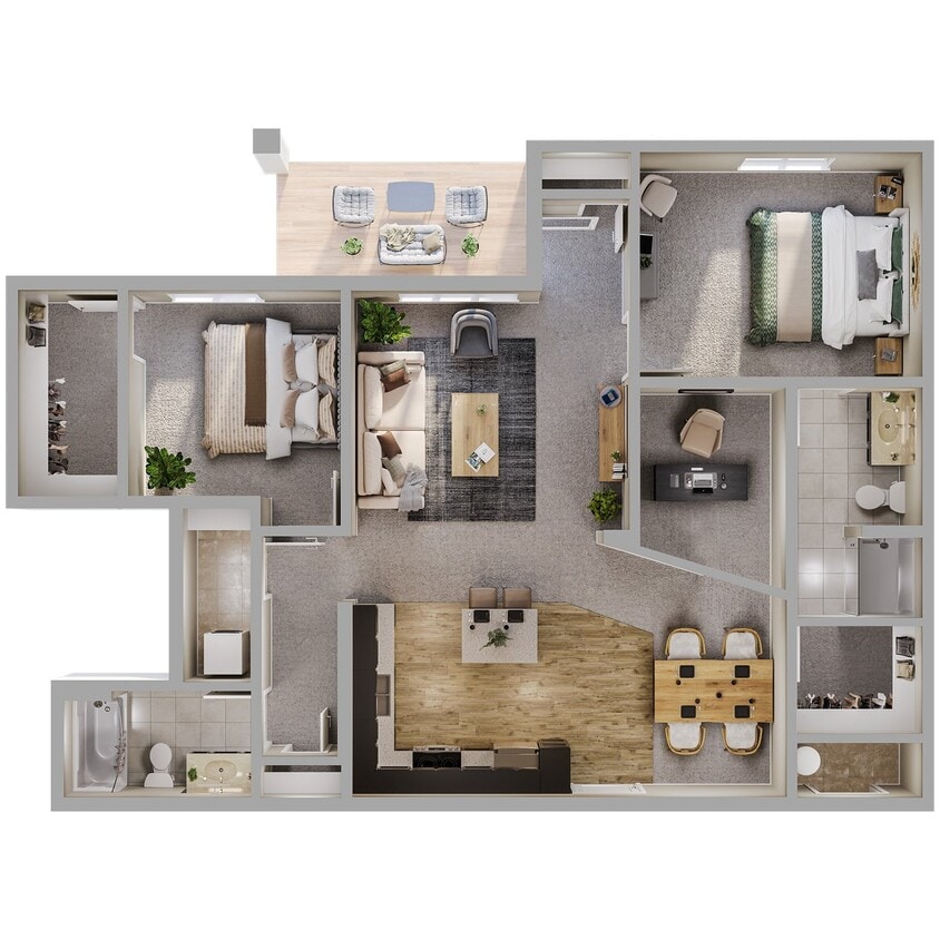 Floor Plan - Burnet