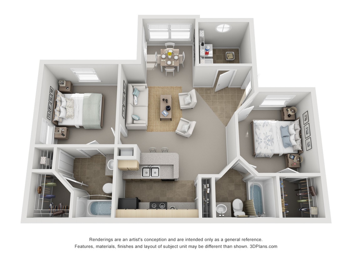 Floor Plan - 2 Bedroom