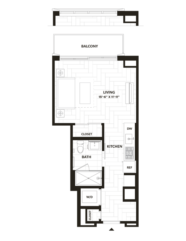 Floor Plan - Studio-S3