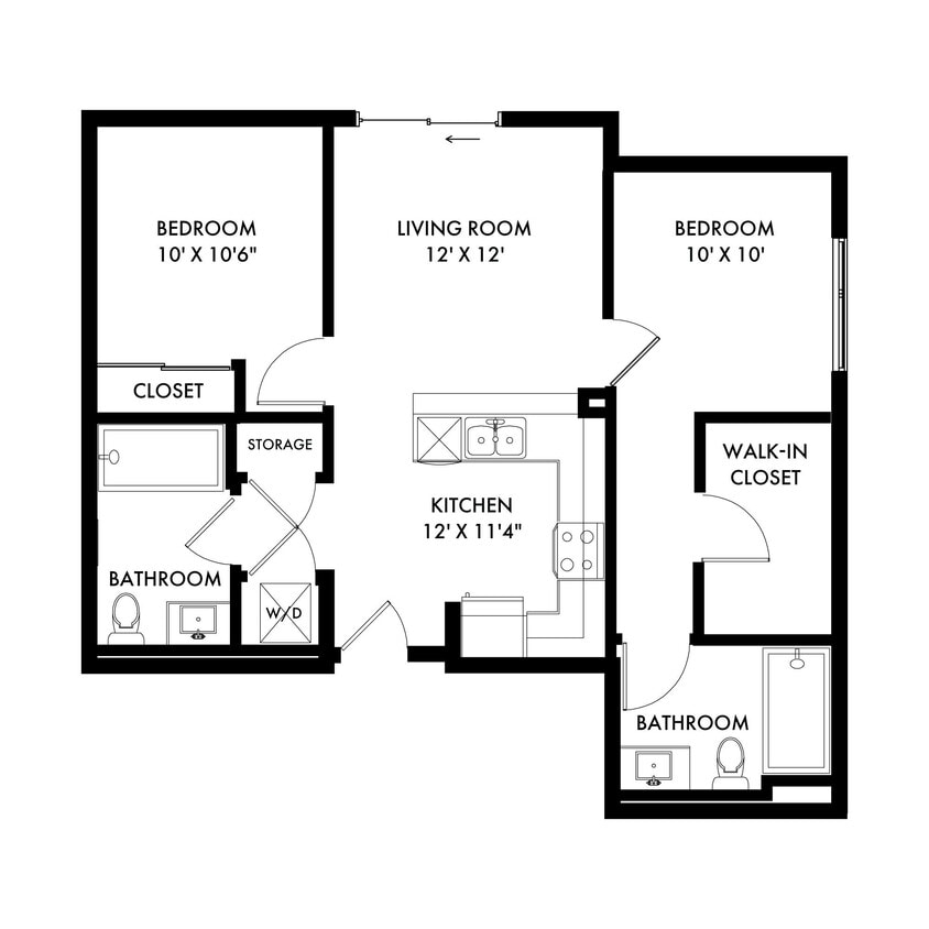 Floor Plan - B7 - Basecamp B7