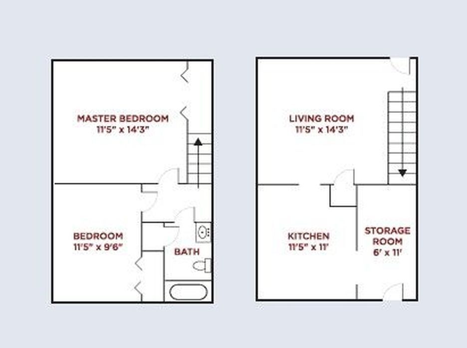 Floor Plan - 2 Bedroom