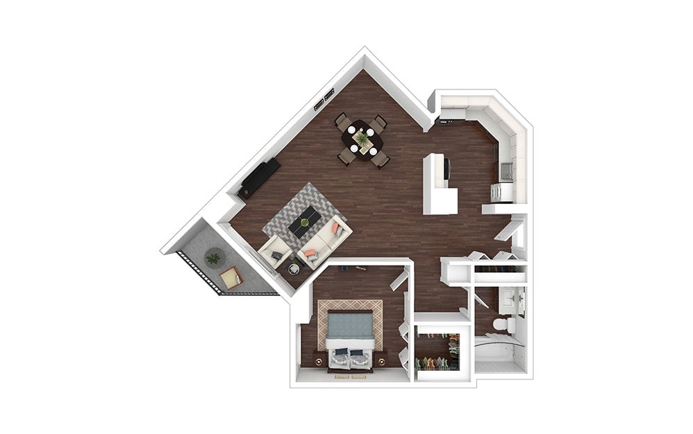 Floor Plan - A9 - Renovated