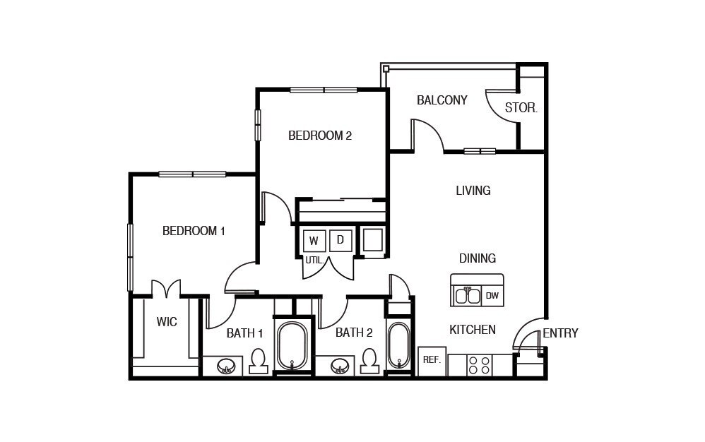 Floor Plan - The Juniper