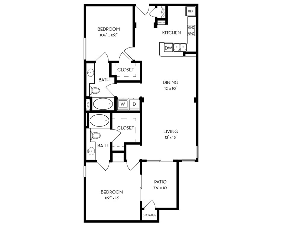 Floor Plan - C1 Affordable