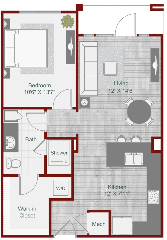 Floor Plan - A6-1