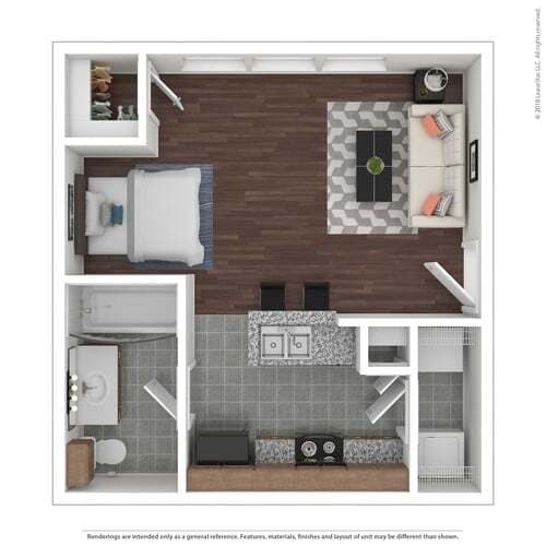Floor Plan - E1 Renovated