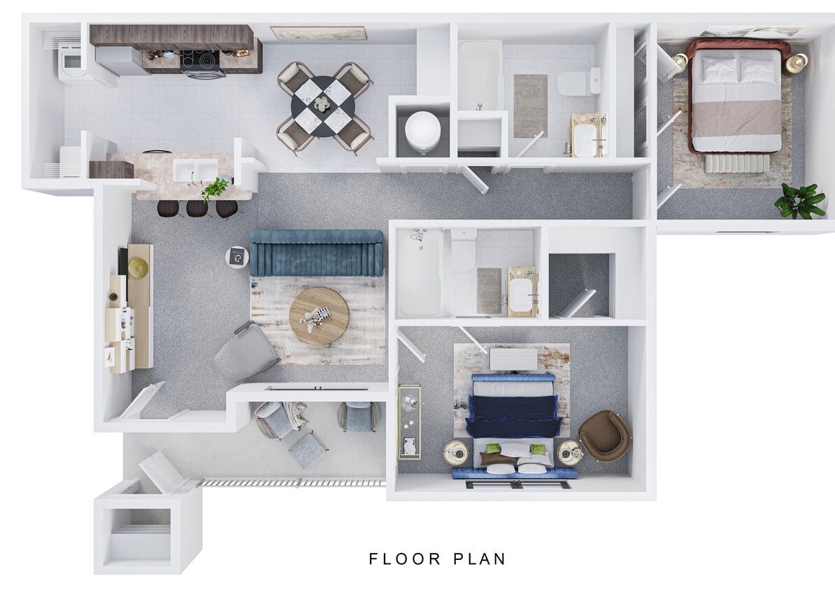 Highland Pointe 2 Bedroom - 2 Bed, 2 Bath