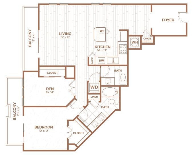 Floor Plan - B1DA
