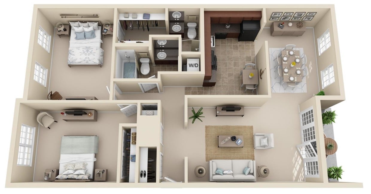 Floor Plan - The Orchid
