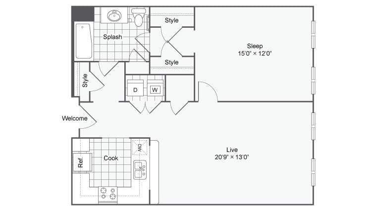 Floor Plan - A14A