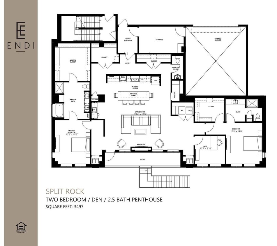 Floor Plan - Split Rock