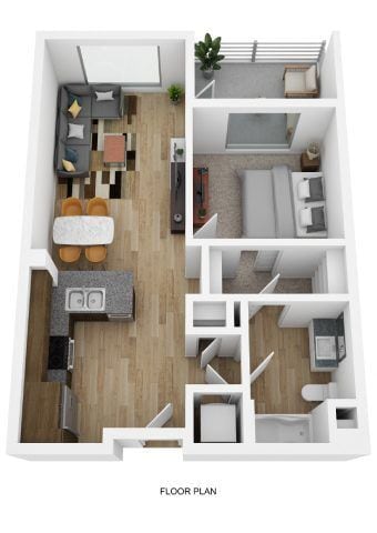 Floor Plan - A1B-E
