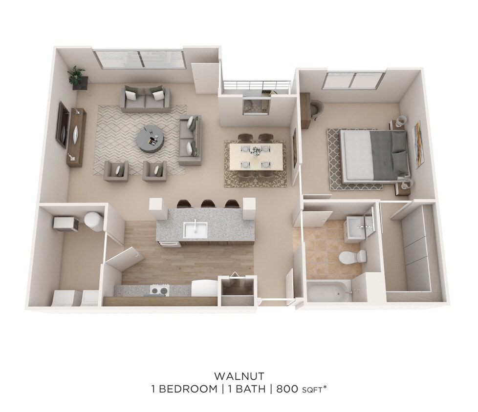 Floor Plan - Walnut