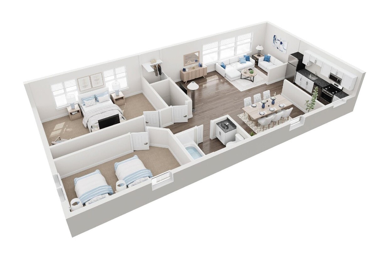 2 Bedroom Apartment | Orchard View - 2 Bedroom