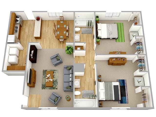 Floor Plan - The Lenox