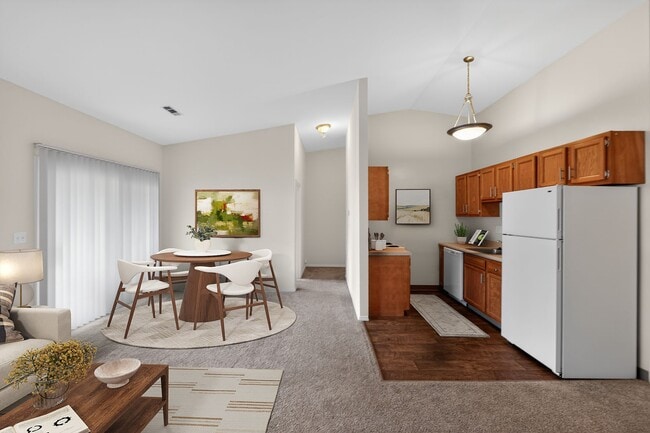 Welcome to Mansions at Delmar, an Eagle Rock Community, where modern living meets comfort. Our thoughtfully designed interiors feature spacious kitchens and dining areas perfect for entertaining. Schedule your tour today and find your new home! - Mansions at Delmar, an Eagle Rock Community