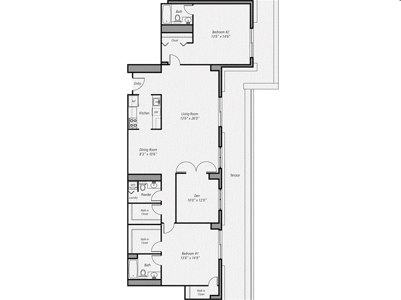 2BR/2.5BA - B8DP