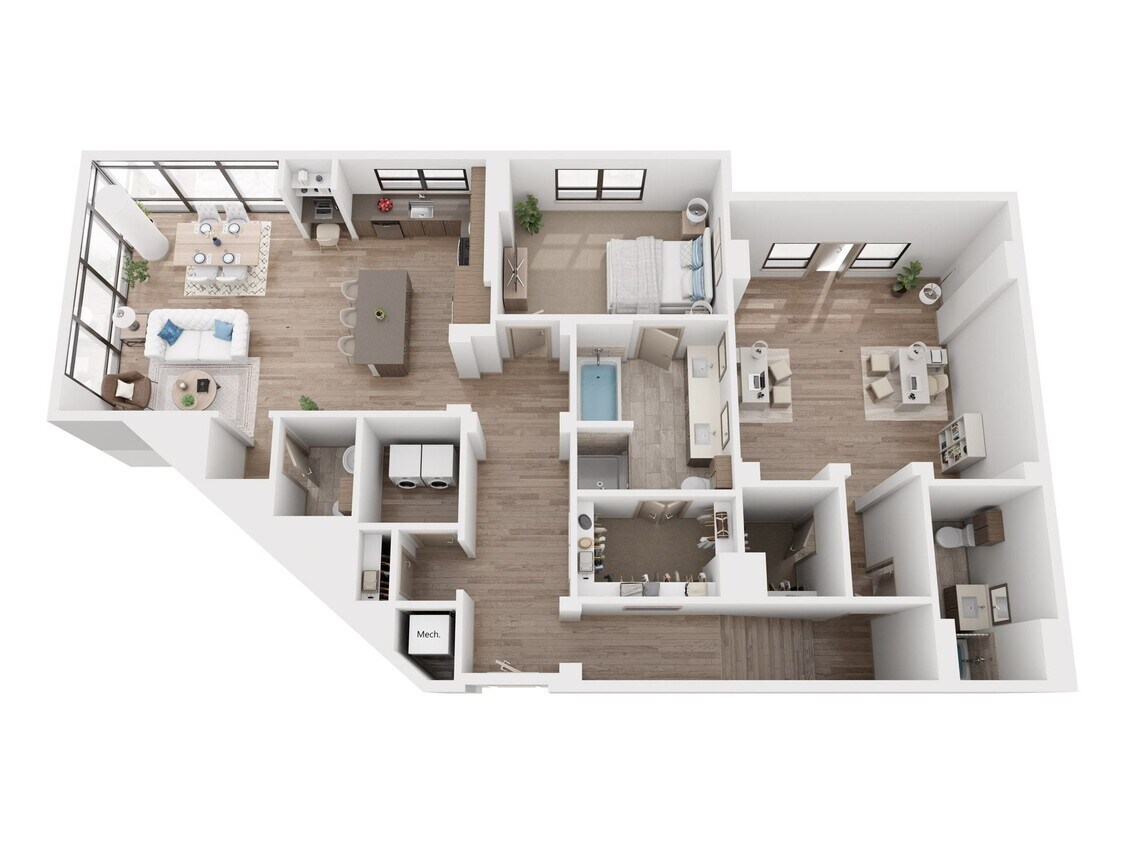 Floor Plan - Live/Work 1