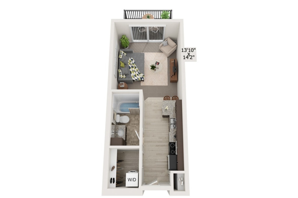 Floor Plan - D - View