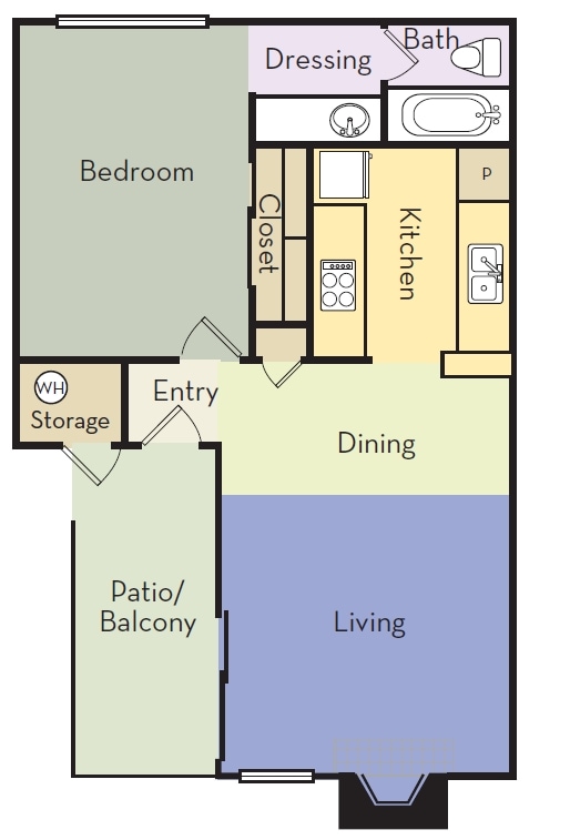 A1 - 1 Bedroom | 1 Bath